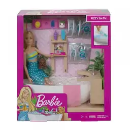 Barbie Muñeca Baño de Espuma