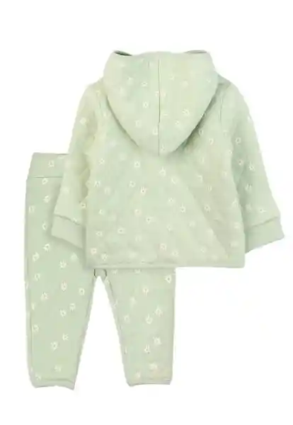 Buzo Newborn Textura Snowball Niña Verde 1 Mes 130