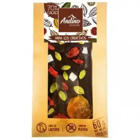 Andino Chocolate 70% Para Los Creativos