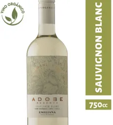 Adobe Vino Blanco Orgánico Sauvignon Blanc Reserva