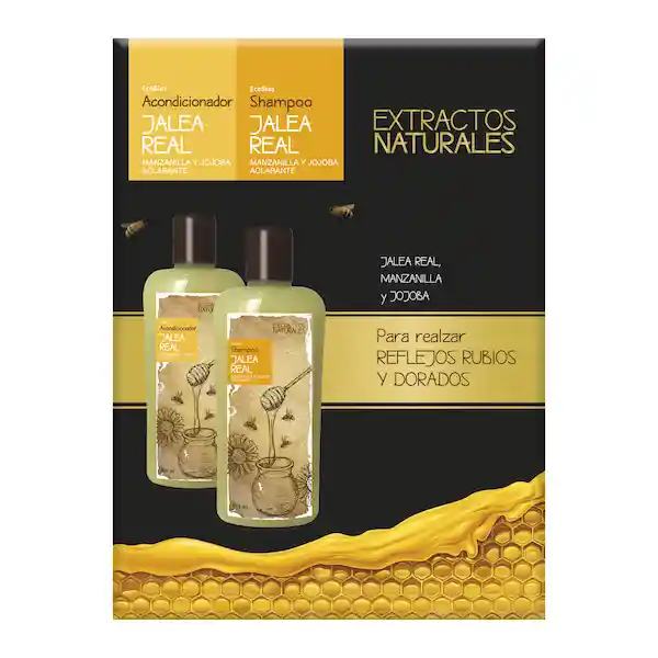 Extractos Naturales Pack Jalea Real Shampoo + Acondicionador