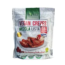 Revitta Mezcla Para Crepes Vegano Proteico Sabor Manzana Canela