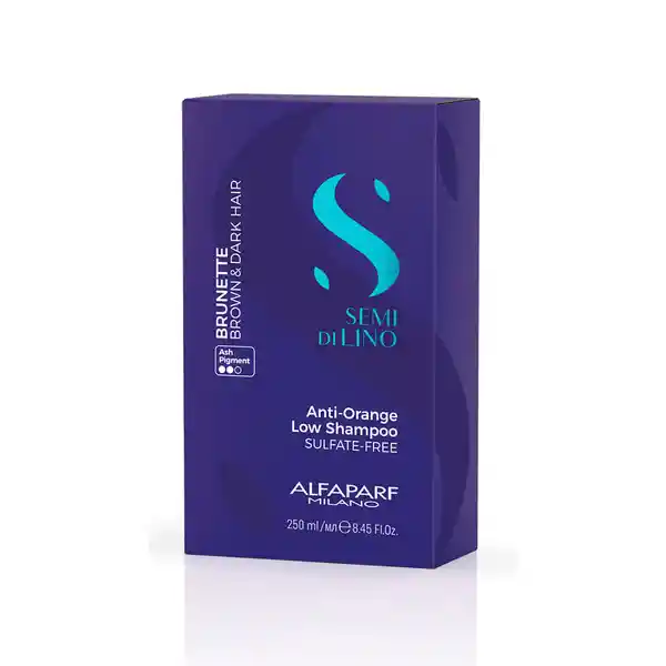 Alfaparf shampoo brunette azul castanos
