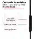 Miniso Audífonos Con Cable y Funda Tipo Cápsula Negro