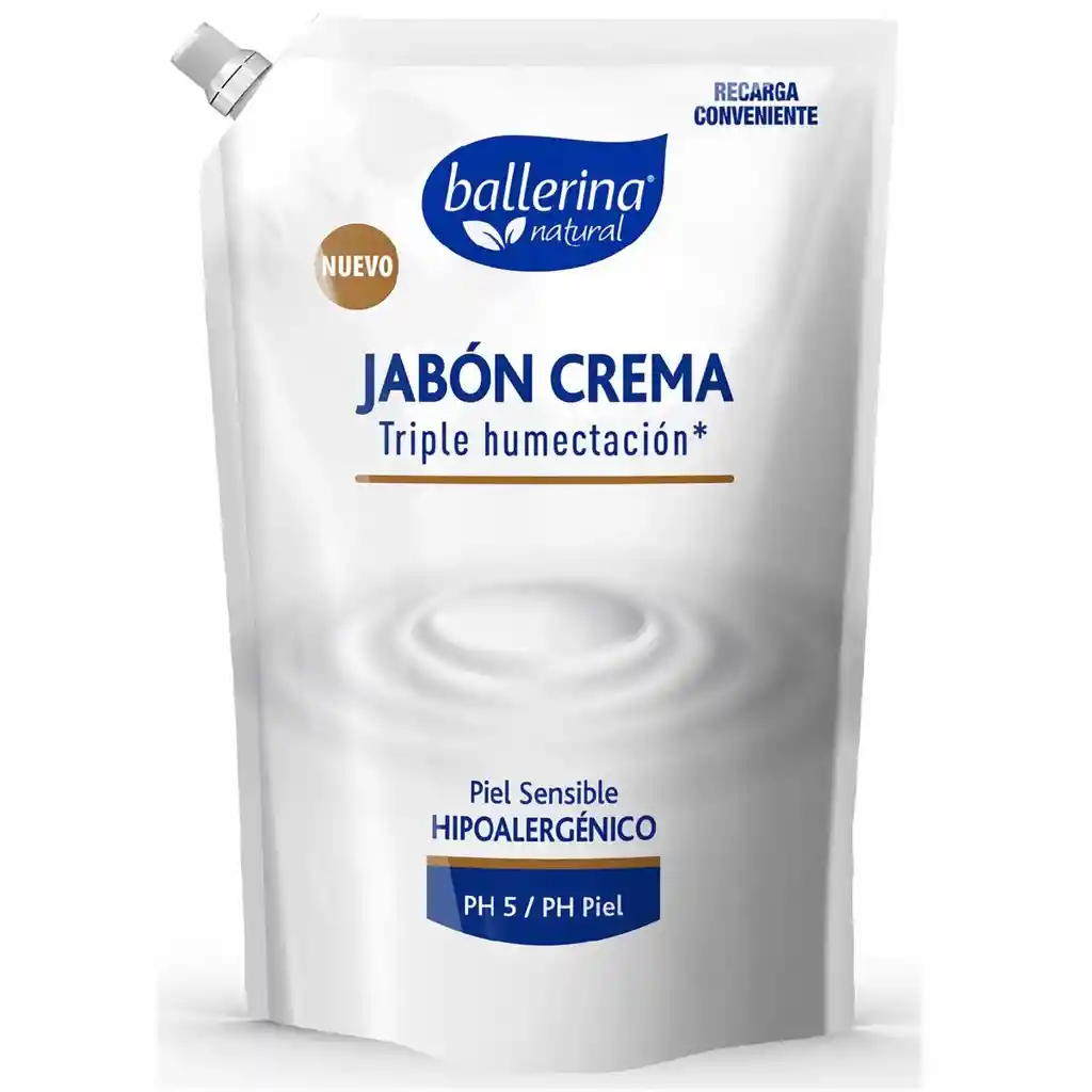 Ballerina Jabón Crema Hipoalergénico