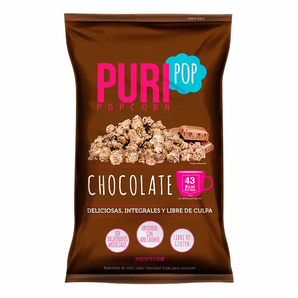 Puripop Pop Corn de Chococolate 