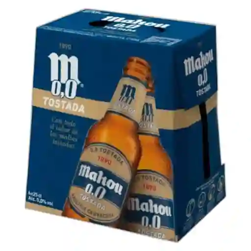 Mahou Pack Cerveza Tostada Lager Sin Alcohol