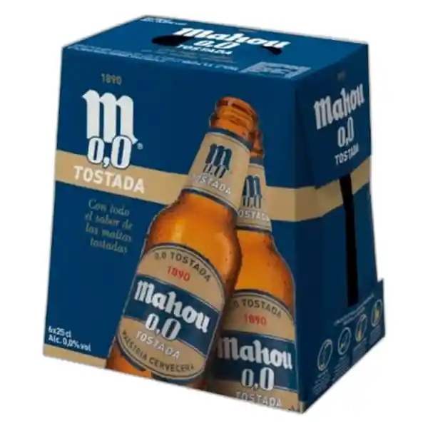 Mahou Pack Cerveza Tostada Lager Sin Alcohol