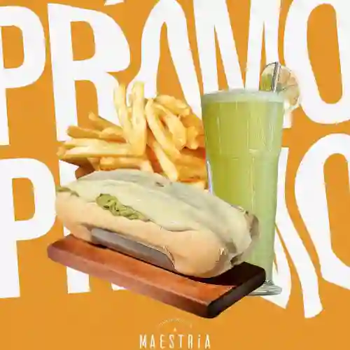 Promo Completo + Papas + Bebida.