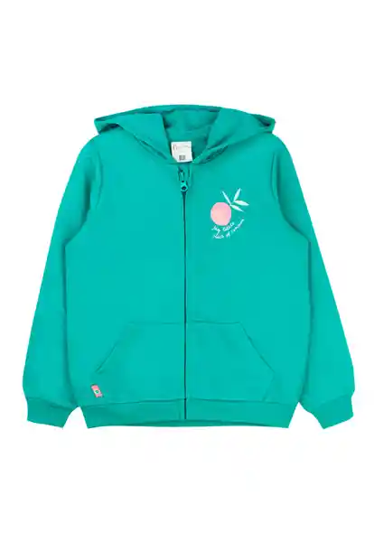 Polerón Spirit Kids Niña Verde Talla 02 - 294