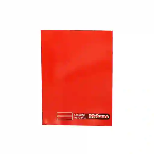 Mekano Cuaderno College Caligrafí­A Horizontal Liso