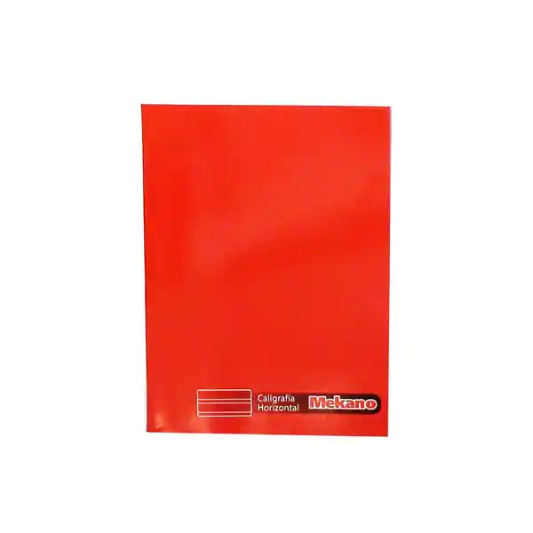 Mekano Cuaderno College Caligrafí­A Horizontal Liso