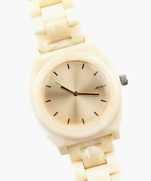 Lounge Reloj Carey Blanco Hueso