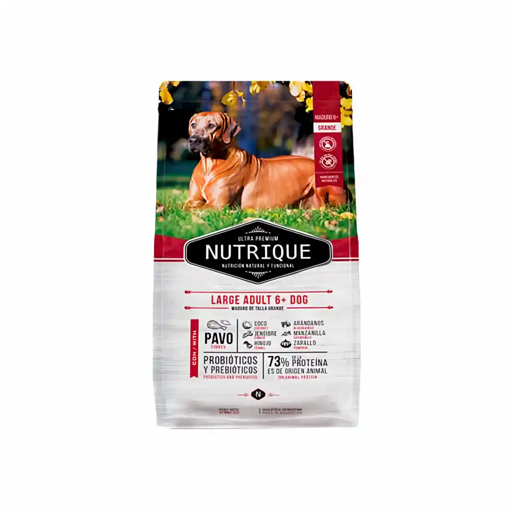 Nutrique Alimento Para Perro Mature Large Adult 6+ Dog 15 Kg