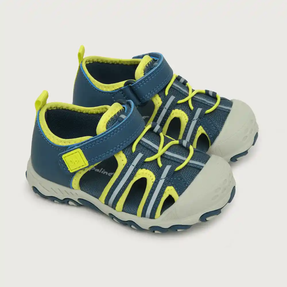 Sandalias Outdoor De Niño Azul Talla 28