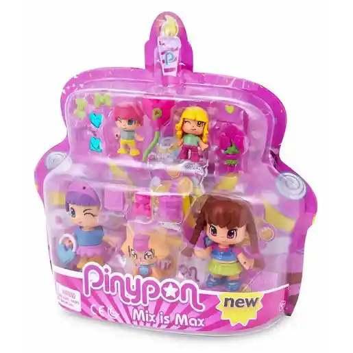 Pinypon Set Figura Coleccionable Birthday Party