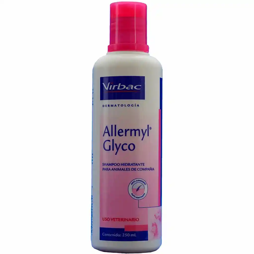 Allermyl Shampoo Glyco Hidratante para Animales de Compañía
