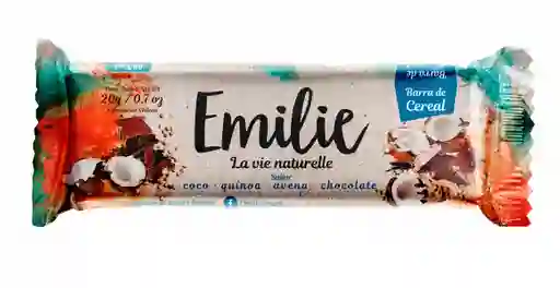 2 x Emilie Barra De Cereal Coco Quinoa
