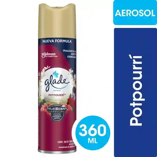Desodorante Ambiental Glade Aerosol Potpurri 360ml