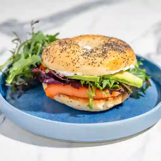 Bagel salmón