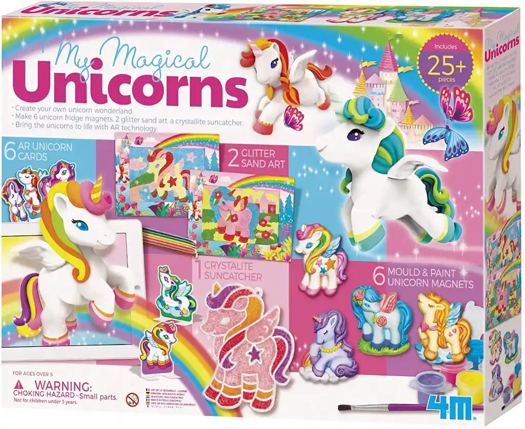 4m Set De Actividades Pinta Unicornios