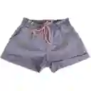 Short Niña Celeste Talla 4 A Pvy726-23Cel Pillín