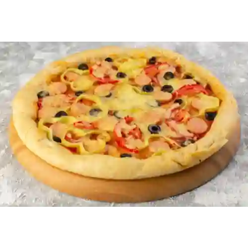 Pizza con Cheddar - Tamaño 32Cm