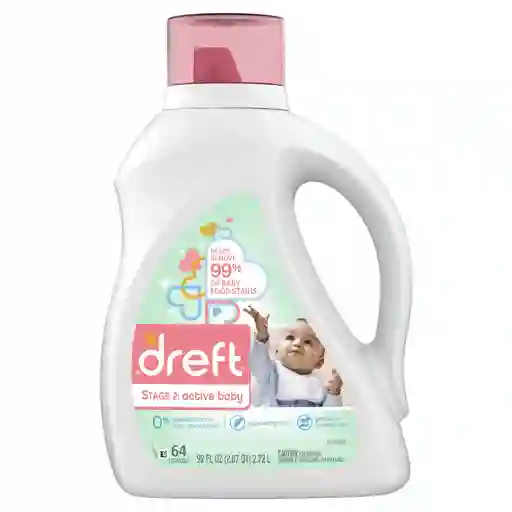 Dreft Detergente para Bebé Concentrado