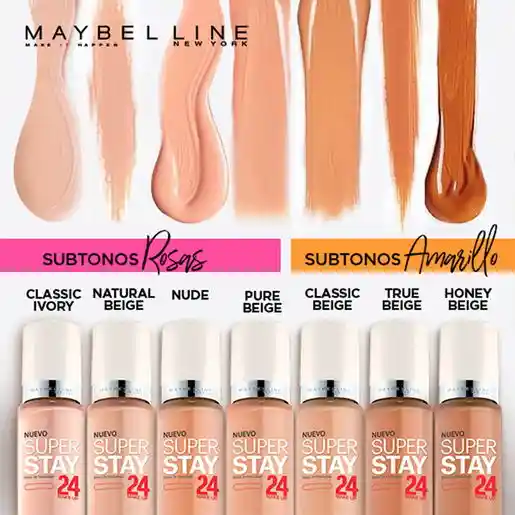 Maybelline Base Superstay 24 Horas Honey Beige