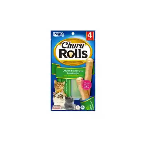 Churu Snack Rolls Atún Para Gatos Palitos