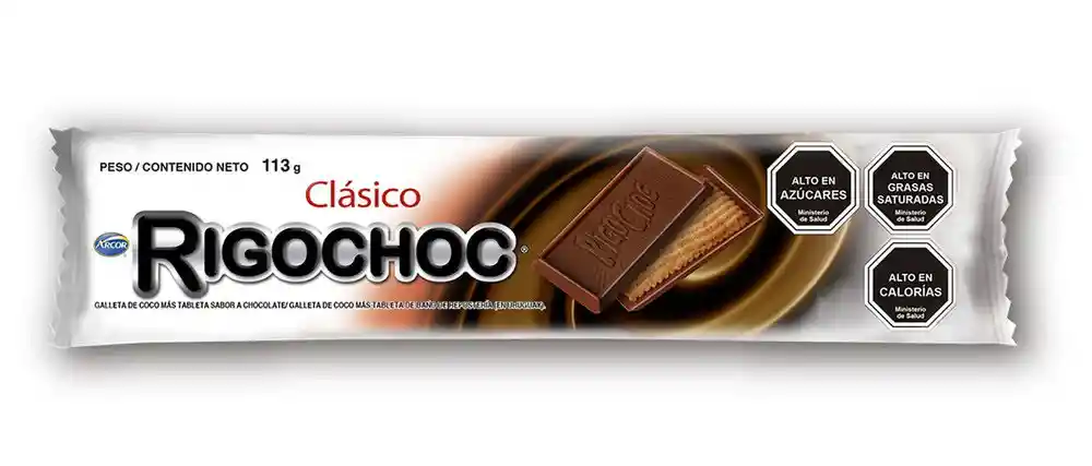  Rigochoc Galleta de Coco Cubierta con Chocolate Clásico