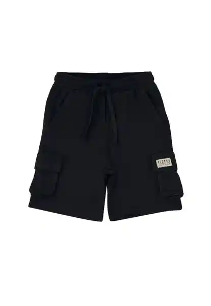 Bermuda Cargo Holiday Boys Negro Talla 04 - 260