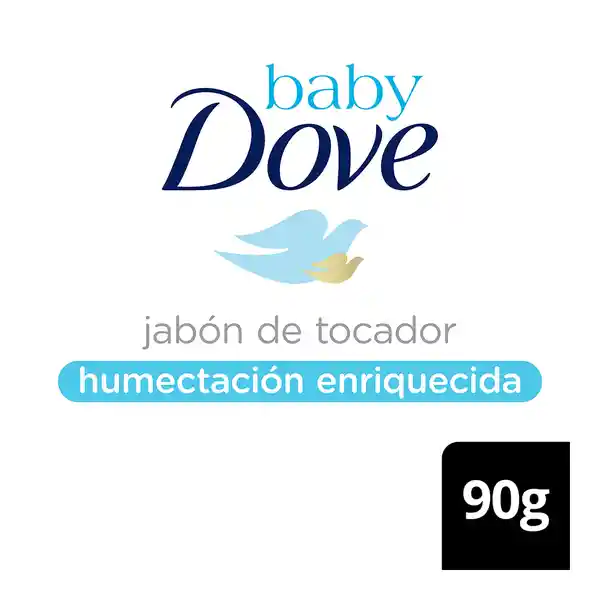 Dove Jabón en Barra Baby Humectación Enriquecida 90 g