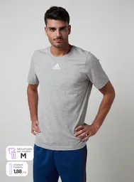 Adidas Polera H Small lo Gris Talla L Iw4976