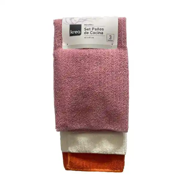 Krea Set Paños de Cocina Color