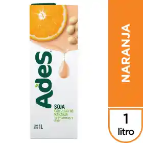 Ades Alimento de Soja Regular Naranja