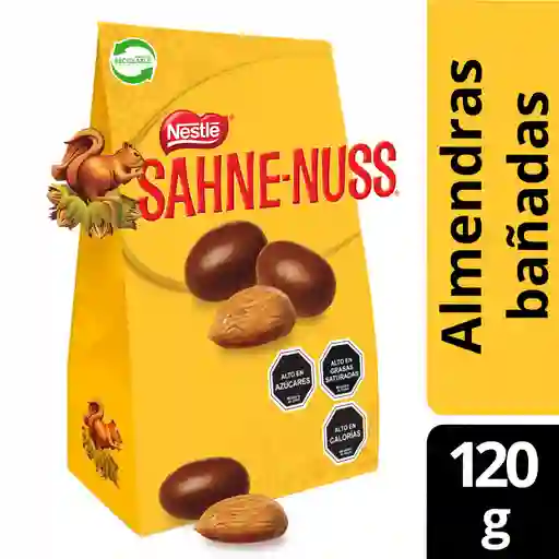 Sahne-Nuss Almendras Bañadas En Chocolate