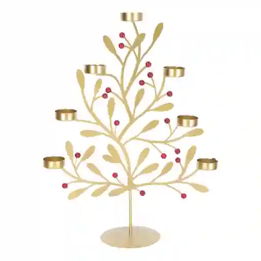 Árbol Portavela Tealight 33 x 12 x 44 cm Casaideas