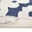 Cojín Tela Bouclé Con Diseño