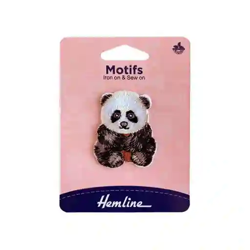 Parche Iron-on Panda 4.2x5.2 Cm Motifs 1 Parche