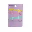 Set Broches Para Cabello Dopamine Colores Miniso