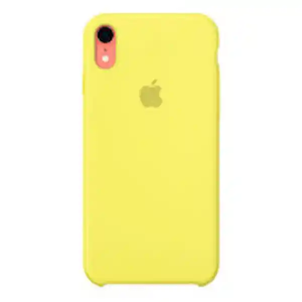 Apple Carcasa Silicona Para Iphone Xr Amarillo Alt