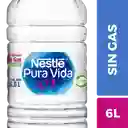 Pura Vida Agua Sin Gas Purificada 6 L