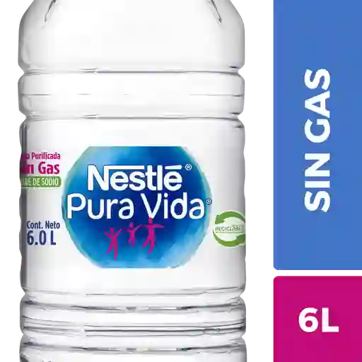 Pura Vida Agua sin Gas Purificada