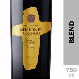 Misiones De Rengo Vino Tinto Cabernet Sauvignon Syrah