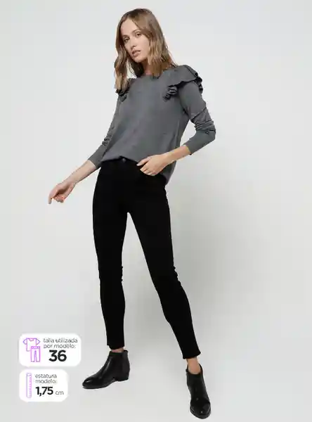 Jeans Mujer Marquis Skinny Algodón Talla 36