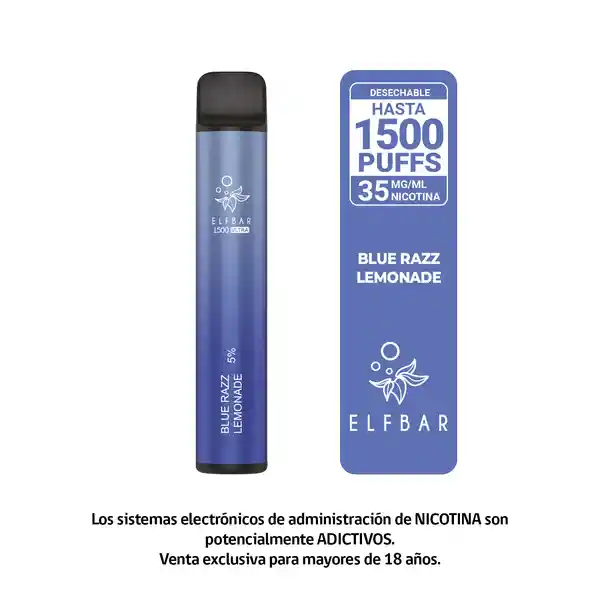 Vap Elfbar 1500 Blue Razz Lemonade