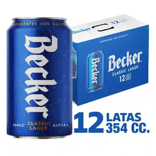 Becker Cerveza Lager Pack