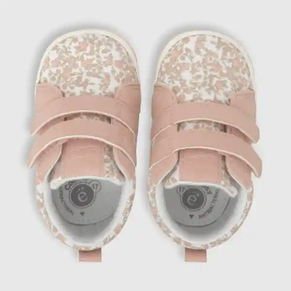 Zapatillas Estampada Flores Niña Light Pink Talla 14 Colloky