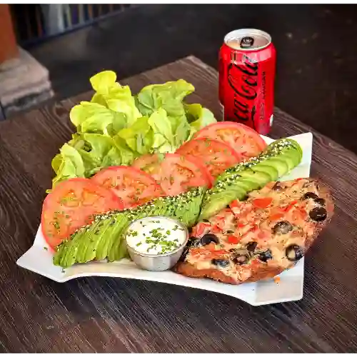 Milanesa Napolitana con Ensalada